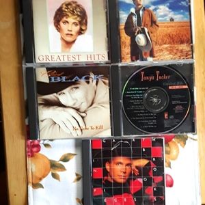 Country music CD's [5]  LIKE NEW
